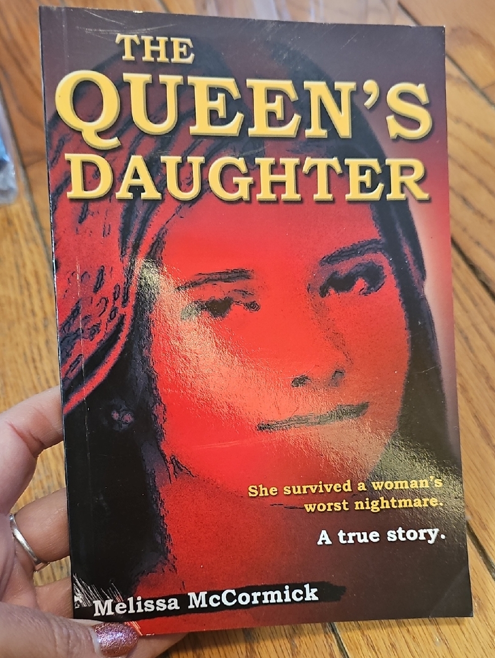 The Queen's Daughter by Melissa McCormick - Red Cover Paperback